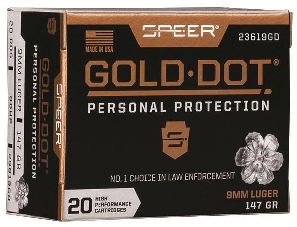 SPEER 23619GD 9MM 147GDHP 20 - Win Repeating Arms Promotion